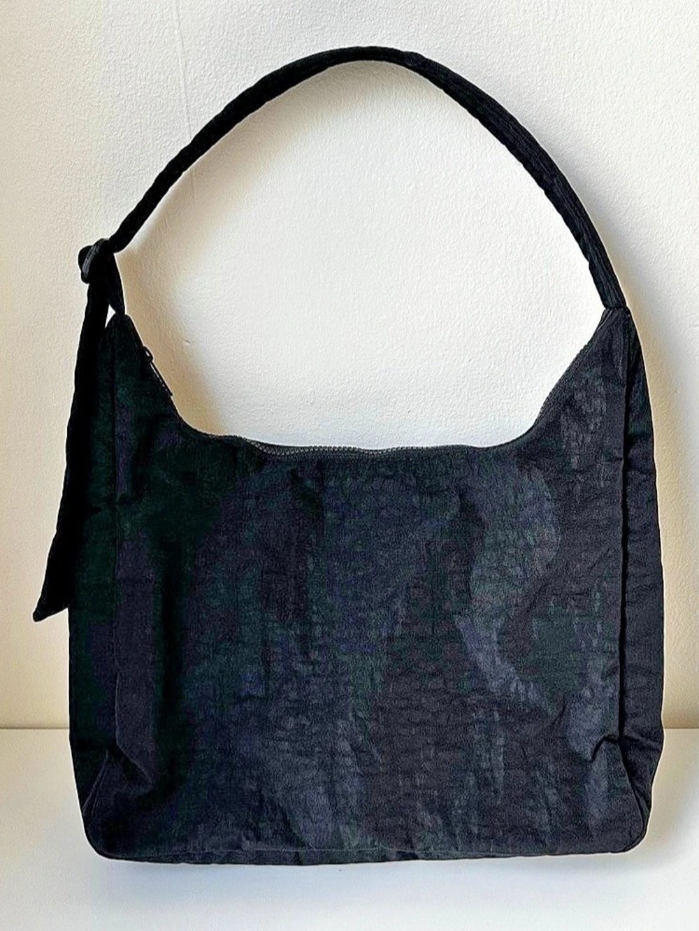 BAGGU Black Nylon Shoulder Bag